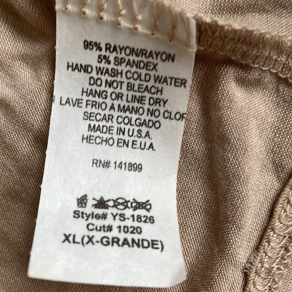 Beige lightweight cardigan, women XL - Picture 4 of 4